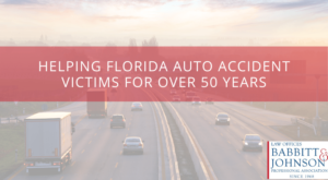 helping florida auto accident victims for over 50 years