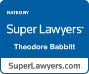 Super Lawyers Badge for Theodore Babbitt