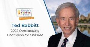 Ted Babbitt outstanding champion for children