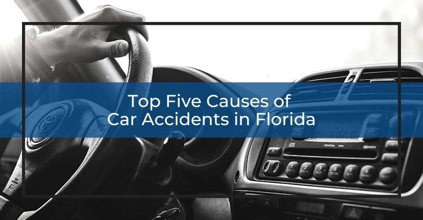 Top Five Causes of Car Accidents in Florida
